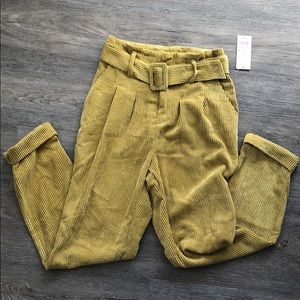 Wild Fable NWT corduroy paper bag pants